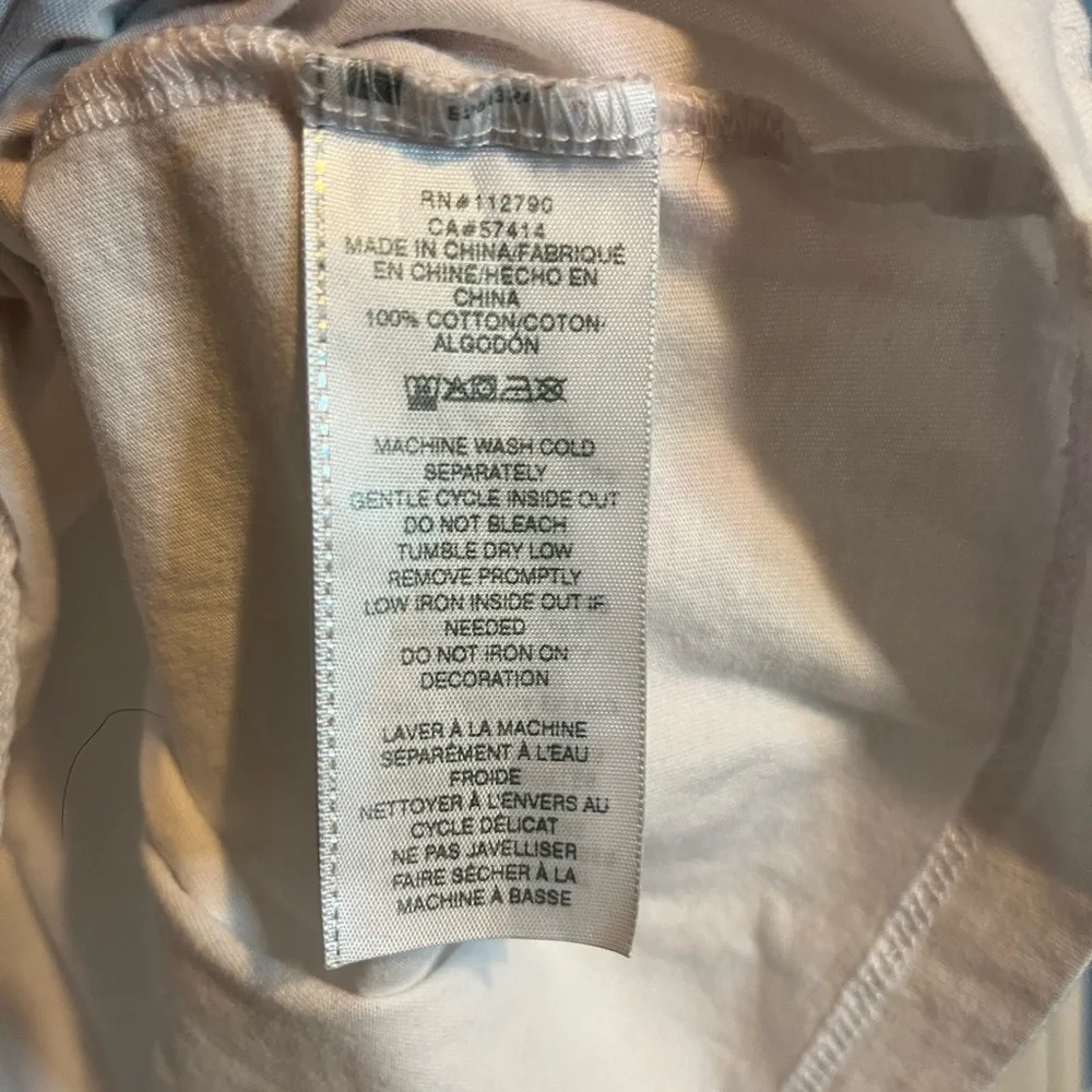 True Religion‎ Silicone T-Shirt – Optic White – Size XL 🤍💚